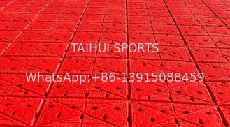 天候耐震パッド 人工芝生用 EN15330 FIFA 2024 スポーツ競技場建設用