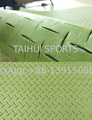 スタイルの高さ 10mm 8-15mm ポリエチレンショックパッド 底面 人工芝 サッカー場 FIFAピッチ
