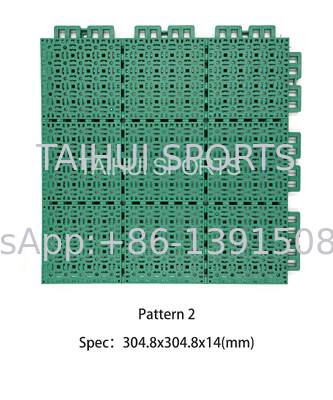 環境に優しい耐久性のある耐火性ポリプロピレン スポーツフロア