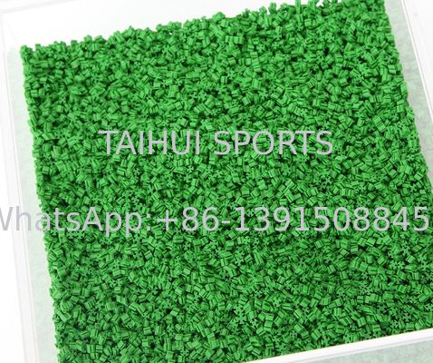 人工芝・ターフ用ゴム充填材向け 環境配慮型・無毒・耐紫外線 TPEゴム顆粒