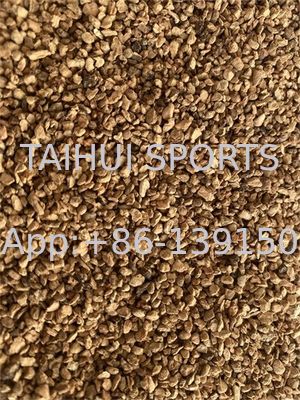 UV Resistant Organic Turf Infill 0.5-2mm For Sports Fields Easy Installation