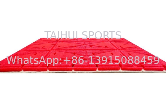 人工草の底面のためのショックの吸収パッド EN15530-4 /FIFA 2024