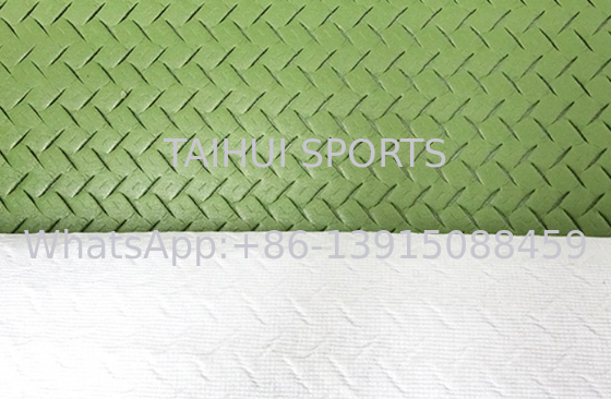 UV5000 スタイル 8-20mm ポリエチレン ショックパッド 下層 メンテナンスのないサッカー / ラグビー / ホッケーフィールドのための優れたUV耐性