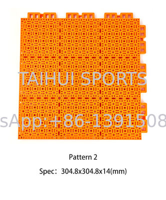 環境に優しい耐久性のある耐火性ポリプロピレン スポーツフロア