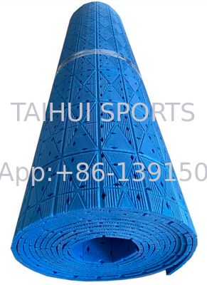 新型 パターン付き PE 泡付き下敷き ショックパッド 8mm 10mm 12mm サッカーのための人工草の下にある布の布