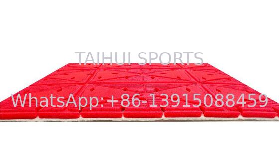 10mm 12mm 15mm 20mm 高品質の人工草の底床 FIFA&FIFA2024 認定ショックパッド