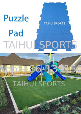 ソフトフォールインターロッキングセーフティマット（厚さ10-100mm、HIC＆CFH保証プレイグラウンド衝撃パッド）