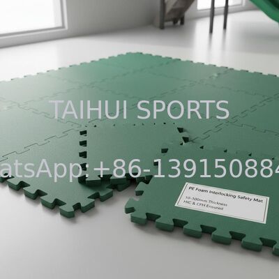 PE フォーム インターロック 安全マット 厚さ 10-100mm と HIC & CFH 保証 遊び場 ショックパッド