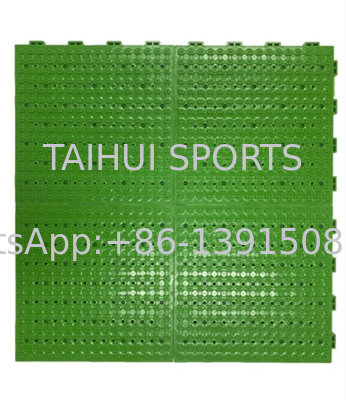 スポーツ用 スプリット型排水ショック吸収器 簡単に設置し,環境にやさしい 人工芝の下 サイズ50M