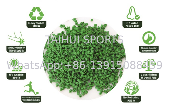 FIFAで使用されるフィール粒 FIFA システム 人工草 TPE 熱プラスチック エラストメア 低密度UV耐性 T12R