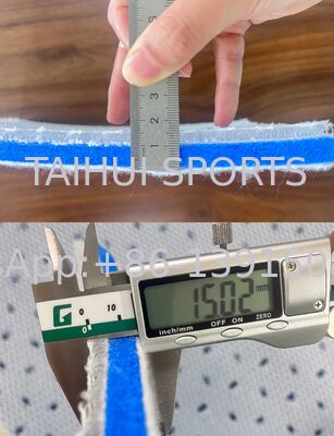 効率的な排水力のある人工草のための3D織物ショックパッド下層 良好なショック吸収性とUV耐性