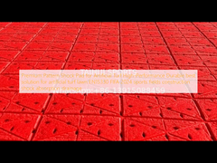 高性能 耐久性 人工芝生のための最高のソリューション EN15330 FIFA 2024 スポーツ競技場建設 ショック吸収排水