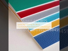 テニスコート/バスケットボール/バドミントン/バレーボール/ジム用スポーツPVCフロア