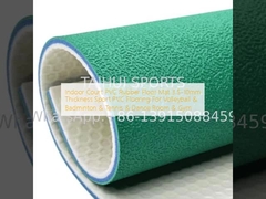 室内コート PVCゴム床マット 3.5-10mm 厚さ スポーツ PVC 床 ボレーボール&バドミントン&テニス&ダンスルーム&ジム