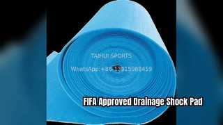 FIFA 人工芝用ショックパッド 高排水性